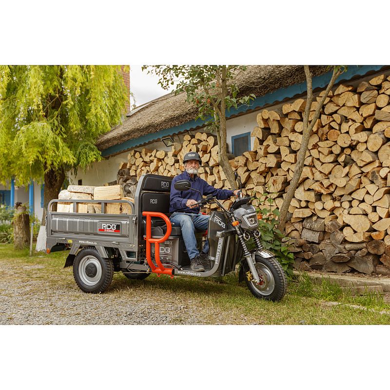 Tricicleta electrica RDB X-Klass4 3500W Fara permis 25 km/h albastru