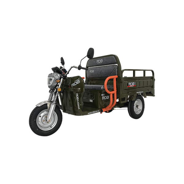 Tricicleta electrica RDB X-Klass4 3500W Fara permis 25 km/h verde