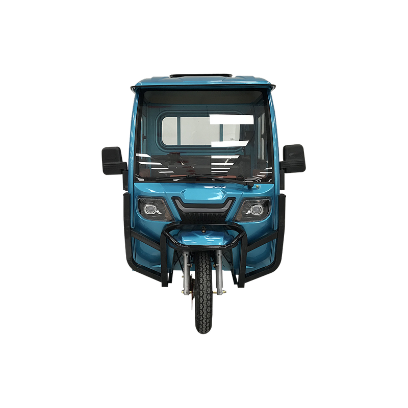 Tricicleta electrica RDB MAX-Klass4 acoperis inchis fara permis 72V 32Ah 4000W 25km/h rosu