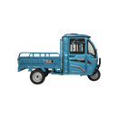 Tricicleta electrica RDB MAX-Klass4 acoperis inchis fara permis 72V 32Ah 4000W 25km/h rosu