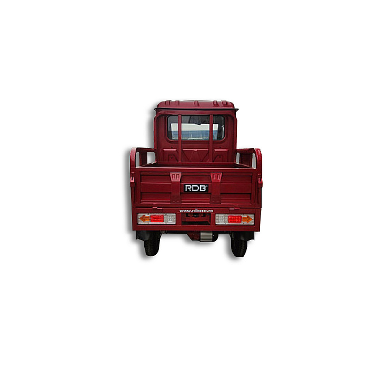 Tricicleta electrica RDB MAX-Klass PRO acoperis inchis fara permis 2000W-3000W 25km/h rosu