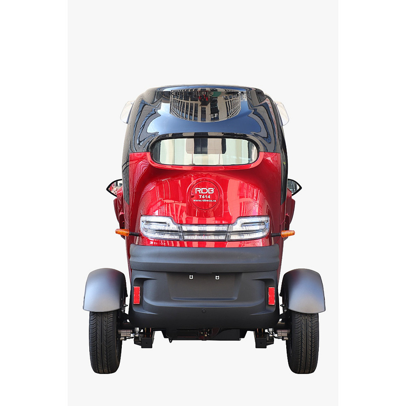 Masina electrica cu 3 roti RDB T 414 1200W 60V si 25km/h gri