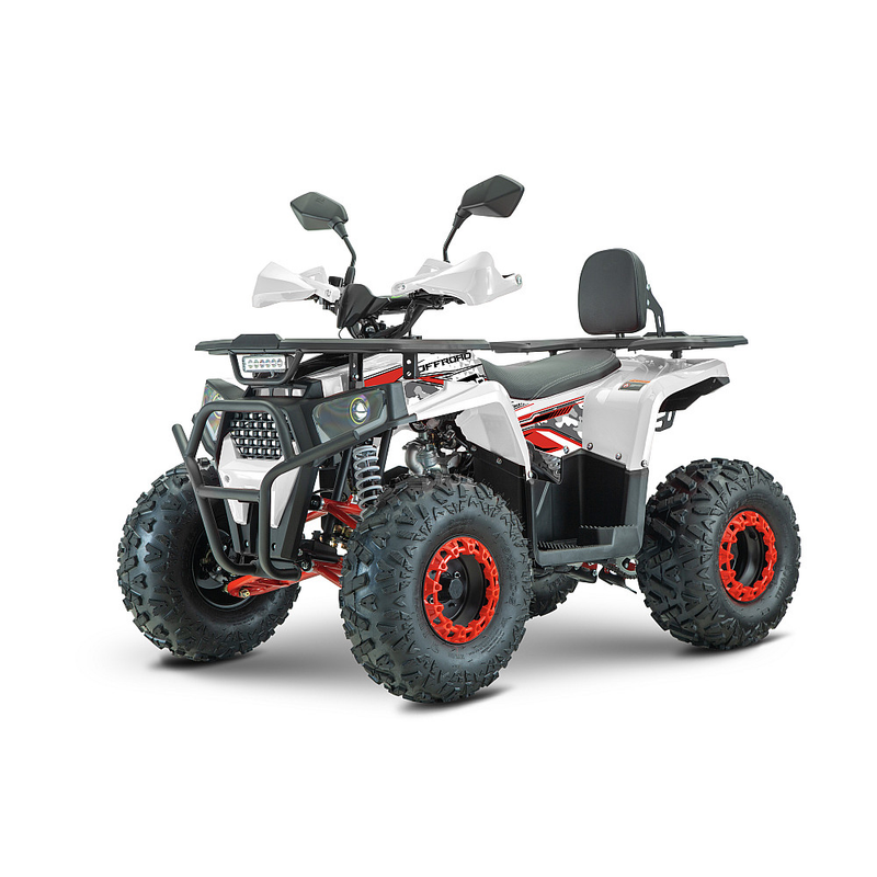 ATV RDB AY125 125cc Racire pe Aer 4 Timpi alb