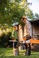 Casca de protectie de jucarie STIHL cu viziera pliabila