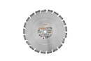 Disc diamantat STIHL D-BA80 400 mm pentru beton / asfalt