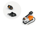 Compresor STIHL KOA 20 fara fir presiune max 10,3 bari sistem AS cu acumulator AS 2 si incarcator AL 1