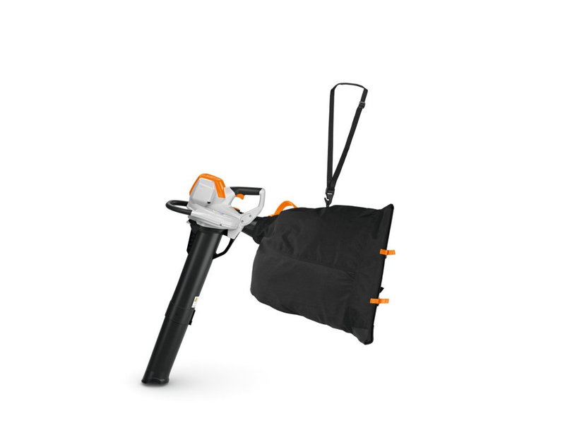 Aspirator cu tocator STIHL SHA 140.0 36V debit aer 910 mc/h sac colector 55L sistem AP fara acumulatori si incarcator