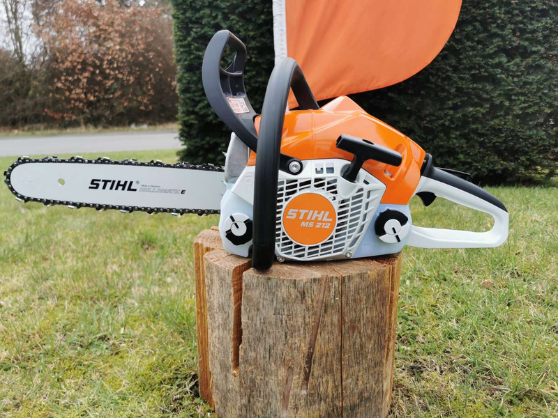 Motofierastrau STIHL MS 212 putere 1,8 kW benzina lama 40cm pas lant 3/8 " P