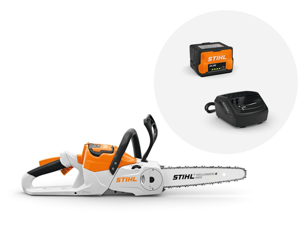 Motofierastrau STIHL MSA 60 C-B cu acumulator AK20 si incarcator AL 101, 36V, 2.8Ah, 30cm, 1/4"