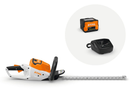 Foarfeca gard viu STIHL HSA 50.1 putere 0,22 kW lama 50 cm cu acumulator AK10  si incarcator AL101