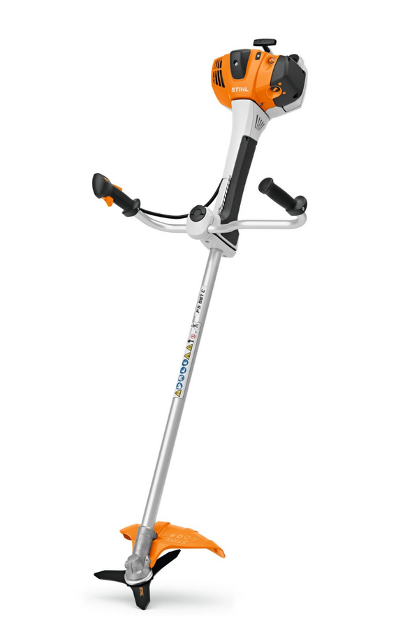 Motocoasa STIHL FS 561 C-EM putere 2,8kW diametru taiere 56 cm cutit taietor pentru tufisuri BC 350-3 ham advance plus