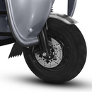 Tricicleta electrica Voltarom Hercules VT5 putere 3900 W 72V 120 AH viteza 25 km/h autonomie 120 km cu cabina fara permis culoare rosu