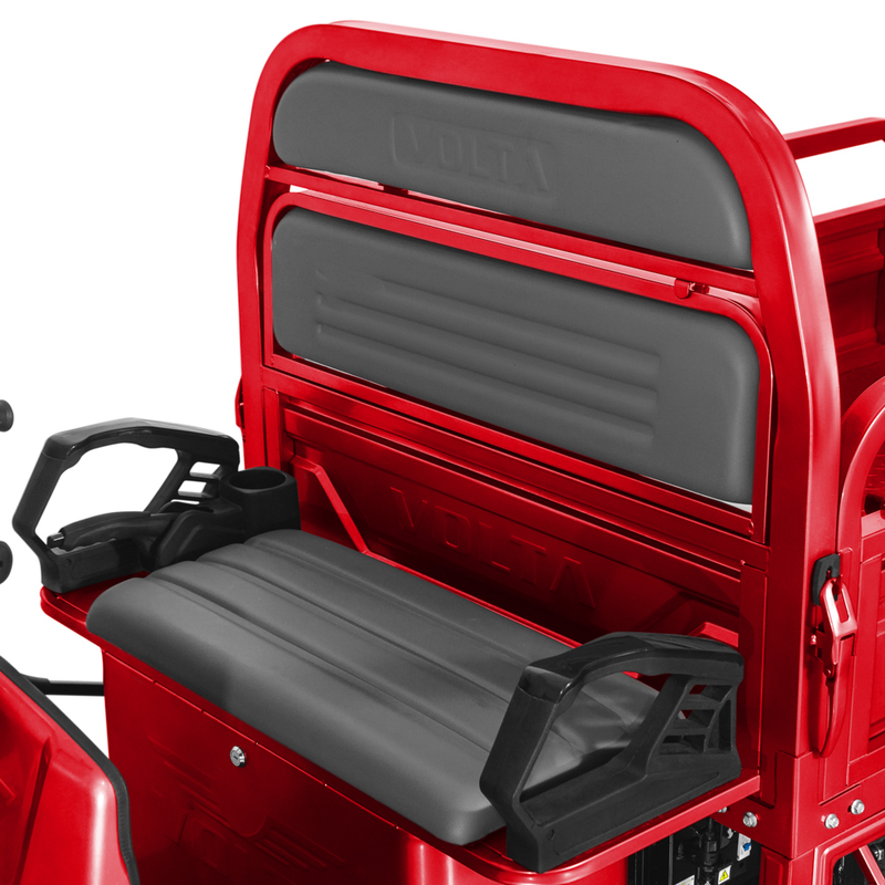 Tricicleta electrica Voltarom Hercules VT5 putere 3900 W 72V 120 AH viteza 25 km/h autonomie 120 km fara permis culoare gri