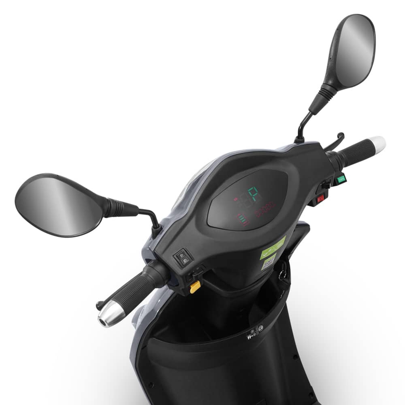 Tricicleta electrica Voltarom VM4 putere 1000 W 22 AH 60V viteza 25 km/h autonomie 50 km fara permis culoare rosu