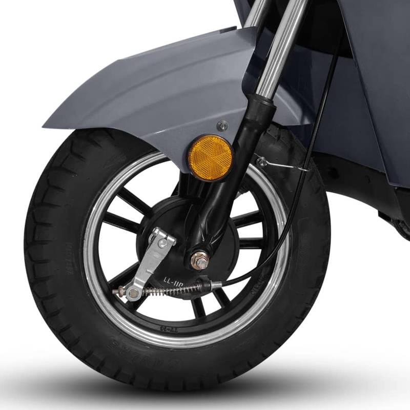 Tricicleta electrica Voltarom M4 putere 1000 W 22 AH 60V viteza 25 km/h autonomie 50 km fara permis culoare rosu