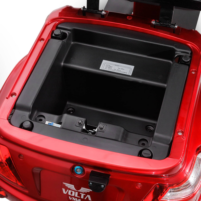 Tricicleta electrica Voltarom M4 putere 1000 W 40 AH 60V viteza 25 km/h autonomie 100 km fara permis culoare gri