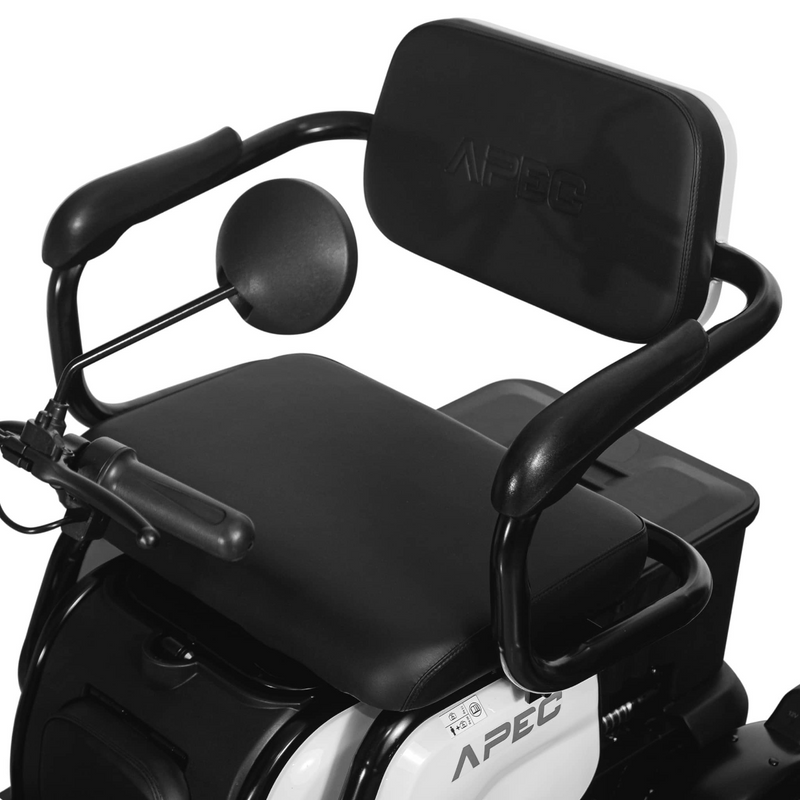 Tricicleta electrica Voltarom APM2 putere 1000 W 20 AH 60V viteza 25 km/h autonomie 36 km fara permis culoare gri