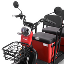 Tricicleta electrica Voltarom APM5 putere 1000 W 20 AH 60V viteza 25 km/h autonomie 40 km fara permis culoare gri