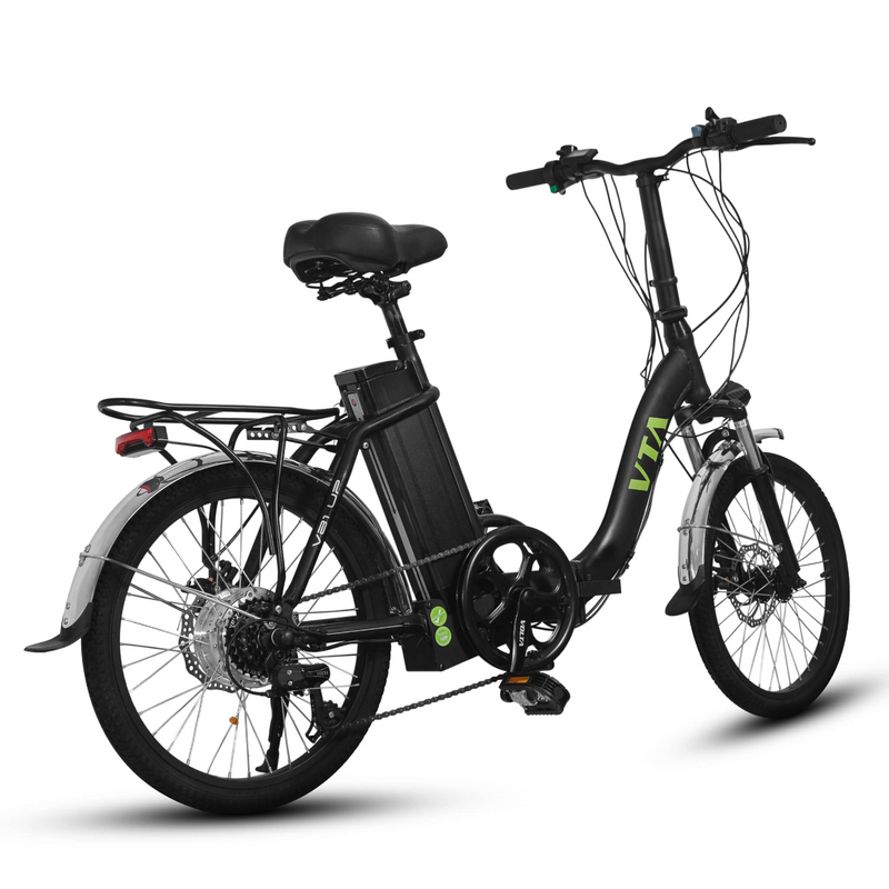 Bicicleta electrica pliabila Voltarom B1 putere 250 W 8.8 AH 60V viteza 25 km/h autonomie 55 km Shimano 6 viteze fara permis