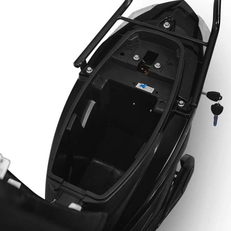 Scuter electric Voltarom VSX putere 1050 W 20 AH 48V viteza 25 km/h autonomie 60 km fara permis culoare rosu