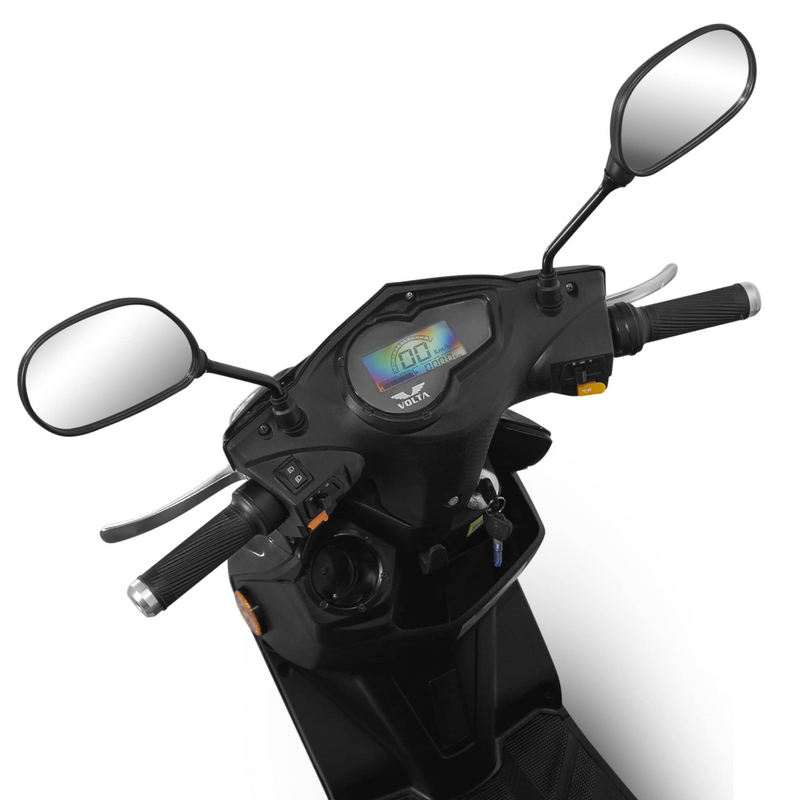 Scuter electric Voltarom VSX putere 1050 W 20 AH 48V viteza 25 km/h autonomie 60 km fara permis culoare alb