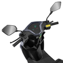 Scuter electric Voltarom VS1 putere 1500 W 20 AH 48V viteza 25 km/h autonomie 74 km fara permis culoare gri