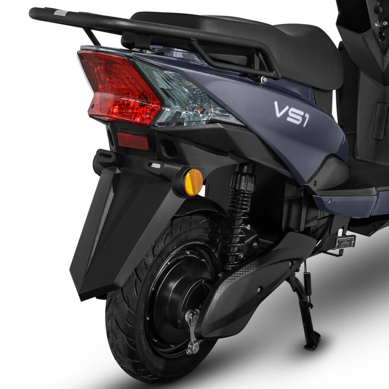 Scuter electric Voltarom VS1 putere 1500 W 20 AH 48V viteza 25 km/h autonomie 74 km fara permis culoare rosu