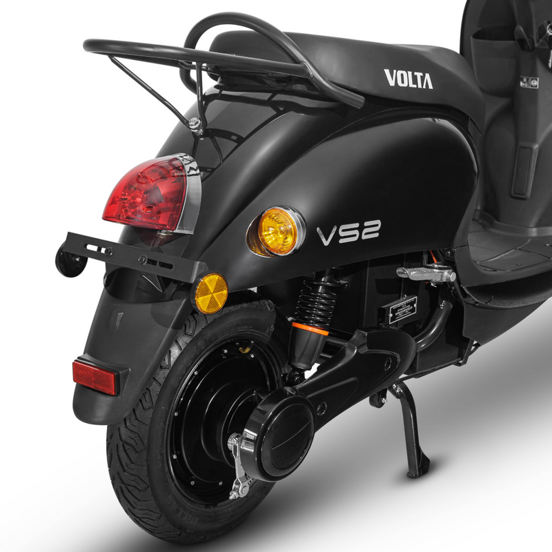 Scuter electric Voltarom VS2 putere 2000 W 20 AH 72V viteza 25 km/h autonomie 60 km fara permis culoare negru