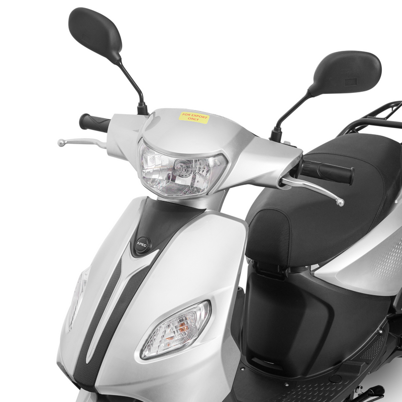 Scuter pe benzina Voltarom PS5 motor 7.2 CP 125 cmc viteza 80 km/h necesita permis culoare rosu