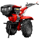 Motocultor Rotakt Atlas RO10R-2P motor 10CP 301 cmc benzina 2+1 viteze latime lucru 56-110 cm freze roti cauciuc 5.00-12" 2 prize de putere roti metal plug arat rarita reglabila plug cartofi cultivator plug reversibil remorca 5l ulei