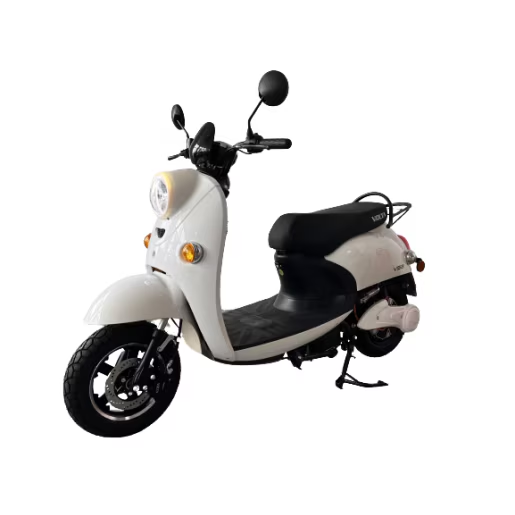 Scuter electric Voltarom VS2 putere 2000 W 20 AH 72V viteza 25 km/h autonomie 60 km fara permis culoare alb