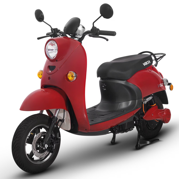 Scuter electric Voltarom VS2 putere 2000 W 20 AH 72V viteza 25 km/h autonomie 60 km fara permis culoare rosu