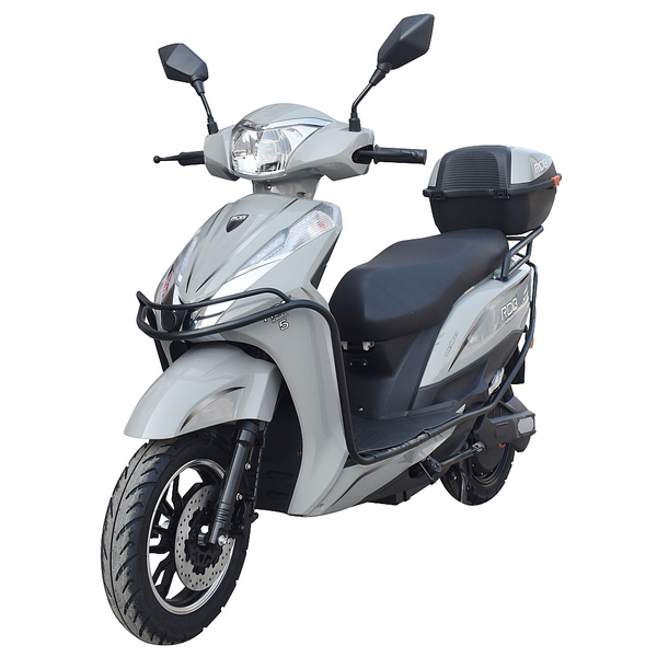 Scuter electric RDB HOINARUL V 2000W fara permis 25 km/h autonomie 120 km culoare gri