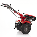Motocultor 4x4 Rotakt Goliath RO17RE-2P motor 17CP benzina 2+1 viteze latime lucru 56-135 cm freze roti cauciuc 5.00-12" pornire electrica 2 prize de putere + Remorca Rotakt Transporter REM600 4x4 capacitate incarcare 600 kg