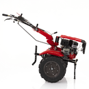 Motocultor Rotakt Goliath RO17RE-2P motor 17CP benzina 2+1 viteze latime lucru 56-135 cm freze roti cauciuc 5.00-12" pornire electrica 2 prize de putere roti metal cultivator plug reversibil 5l ulei