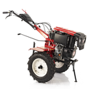 Motocultor Rotakt Godzilla RO135C 2-PTO motor 9CP diesel 2+1 viteze latime lucru 56-135 cm freze roti cauciuc 5.00-12" pornire electrica 2 prize de putere 5l ulei