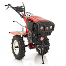 Motocultor Rotakt Godzilla RO135C 2-PTO motor 9CP diesel 2+1 viteze latime lucru 56-135 cm freze roti cauciuc 5.00-12" pornire electrica 2 prize de putere roti metal plug arat rarita reglabila plug cartofi cultivator 5l ulei