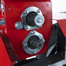 Motocultor Rotakt Godzilla RO135C 2-PTO motor 9CP diesel 2+1 viteze latime lucru 56-135 cm freze roti cauciuc 5.00-12" pornire electrica 2 prize de putere roti metal plug arat rarita reglabila plug cartofi cultivator plug reversibil 5l ulei