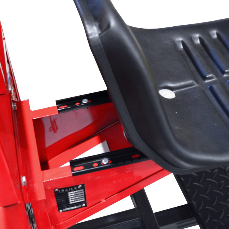 Remorca motocultor Rotakt Maximo Duty REM600 basculabila capacitate incarcare 600 kg roti 5.00-12 cuva 137x92x31 cm cutie scule sistem dublu de franare