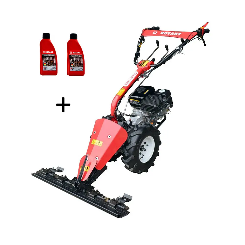 Unitate Motor Rotakt MF360 6.5 CP benzina + Bara de Cosire GC360 + 2 x Ulei Rotakt SAE 15W-40