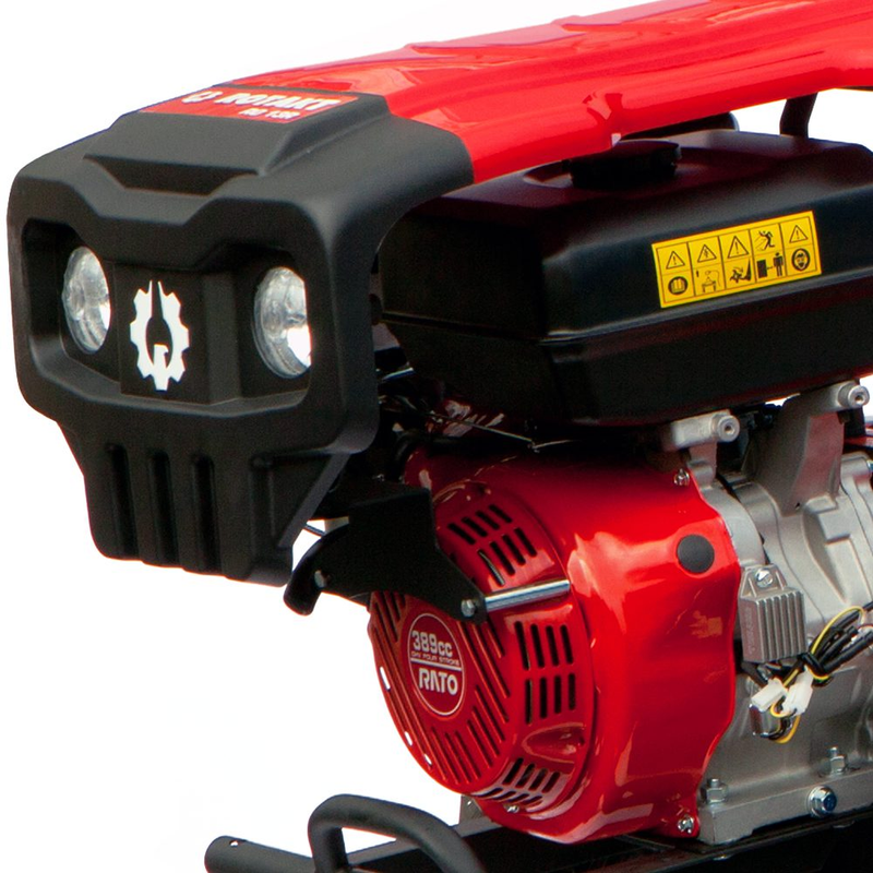 Motocultor Rotakt Partizan RO15R motor 13CP benzina 2+1 viteze latime lucru 56-135 cm freze roti cauciuc 5.00-12" capota far led roti metal plug arat rarita reglabila 5l ulei