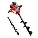 Motoburghiu de pamant Rotakt MTBG250/805 + Kit Burghiu 100 mm si 200 mm + Cuplaj elastic