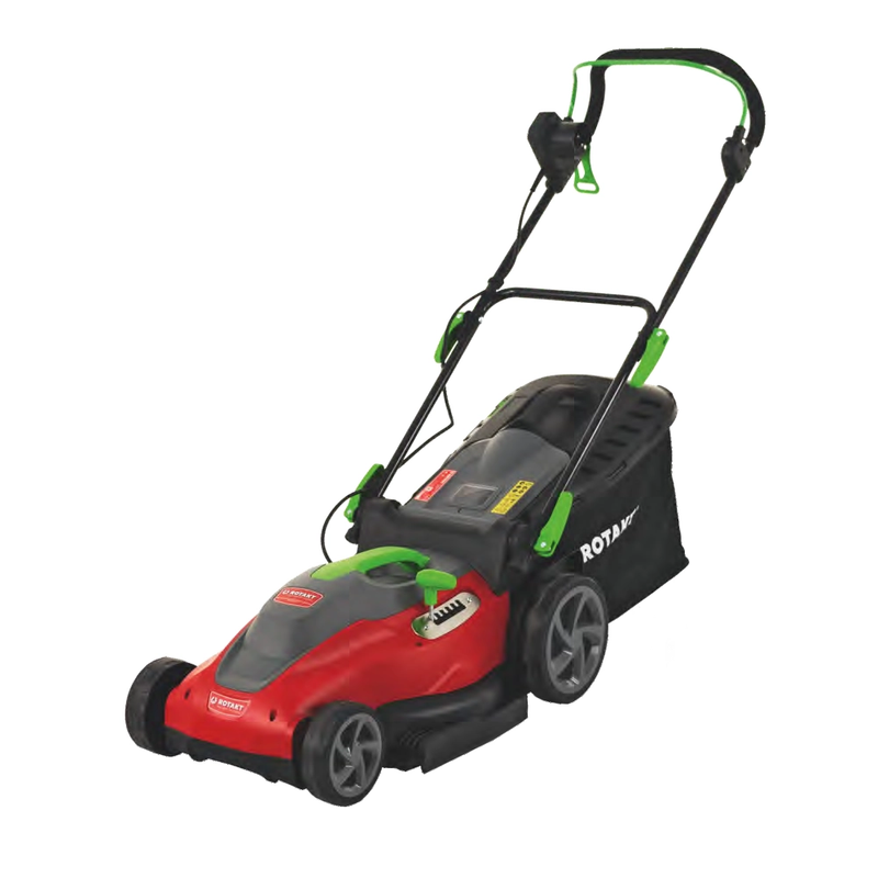 Masina gazon electrica Rotakt RE5147-01 motor 1600 W latime lucru 38 cm volum cos 45 l