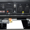 Generator de curent Rotakt ROGE3000 putere 7CP rezervor 12 L benzina iesire 12V pornire manuala AVR voltmetru consum 1,09L/ora