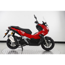 Scuter RDB ADV II motor benzina 4T 125 cmc viteza 95 km/h necesita permis culoare negru