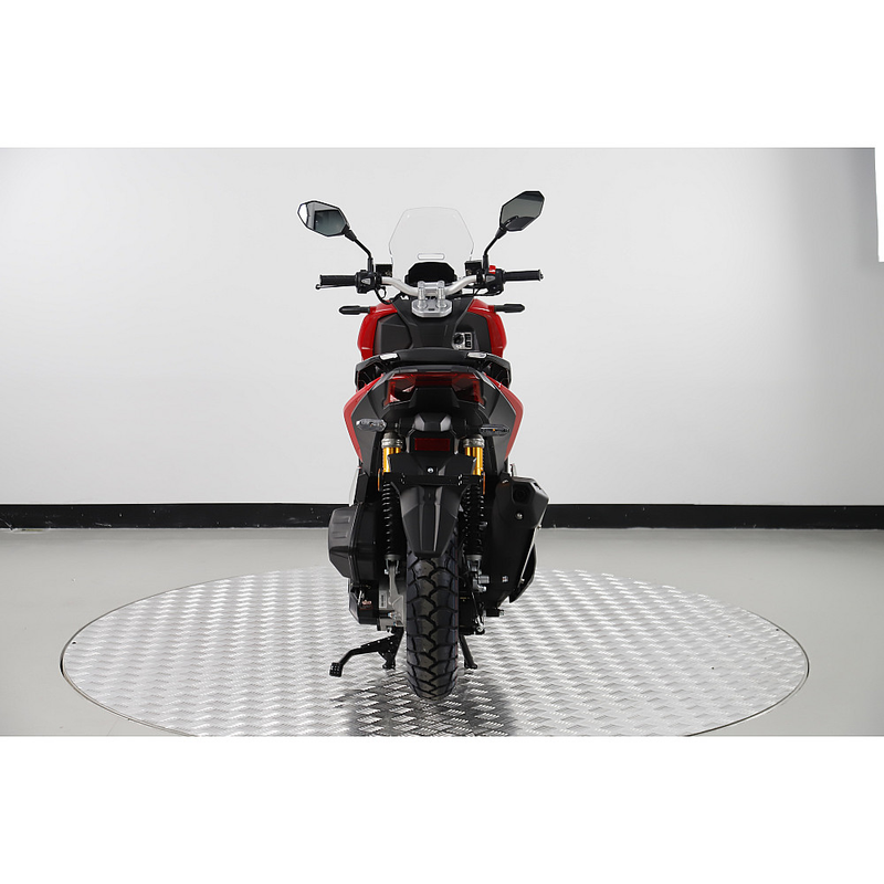 Scuter RDB ADV II motor benzina 4T 125 cmc viteza 95 km/h necesita permis culoare negru