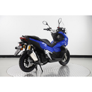 Scuter RDB ADV II motor benzina 4T 125 cmc viteza 95 km/h necesita permis culoare albastru