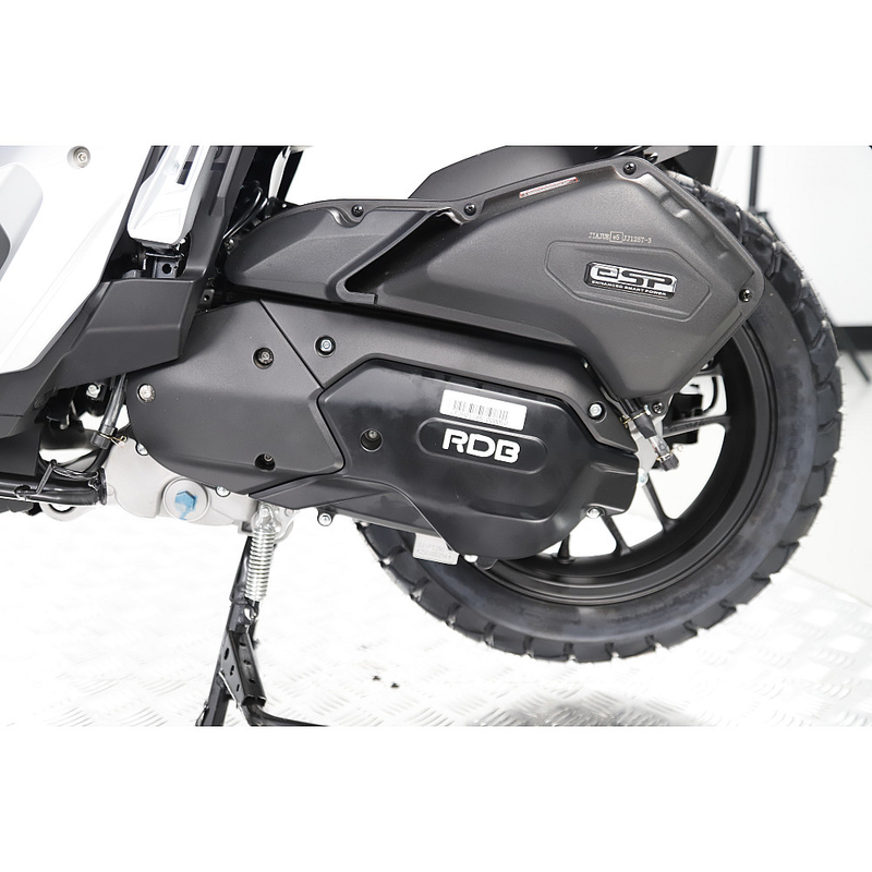 Scuter RDB ADV II motor benzina 4T 125 cmc viteza 95 km/h necesita permis culoare albastru