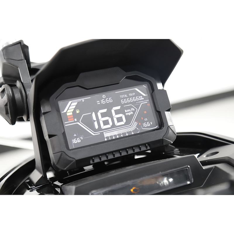 Scuter RDB ADV II motor benzina 4T 125 cmc viteza 95 km/h necesita permis culoare negru