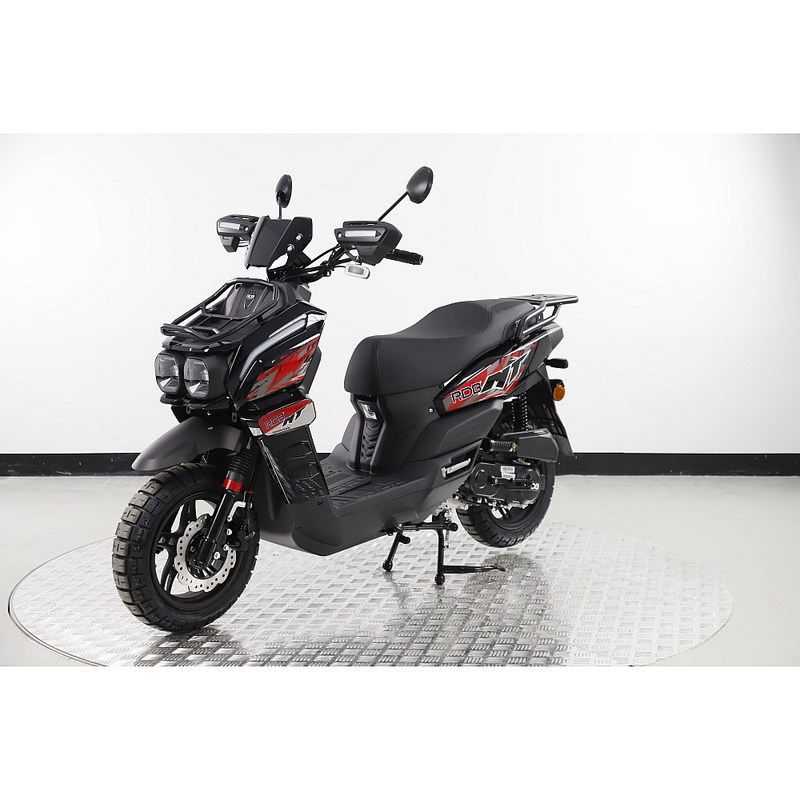Scuter RDB MT motor 3.3 CP benzina 4T 50 cmc viteza 45 km/h necesita permis culoare portocaliu